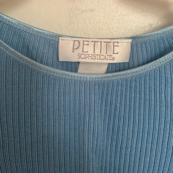 Basic Blue Tee - Picture 2 of 3